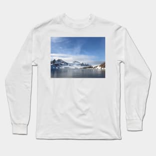 View from Red Rock Ridge, Antarctica Long Sleeve T-Shirt